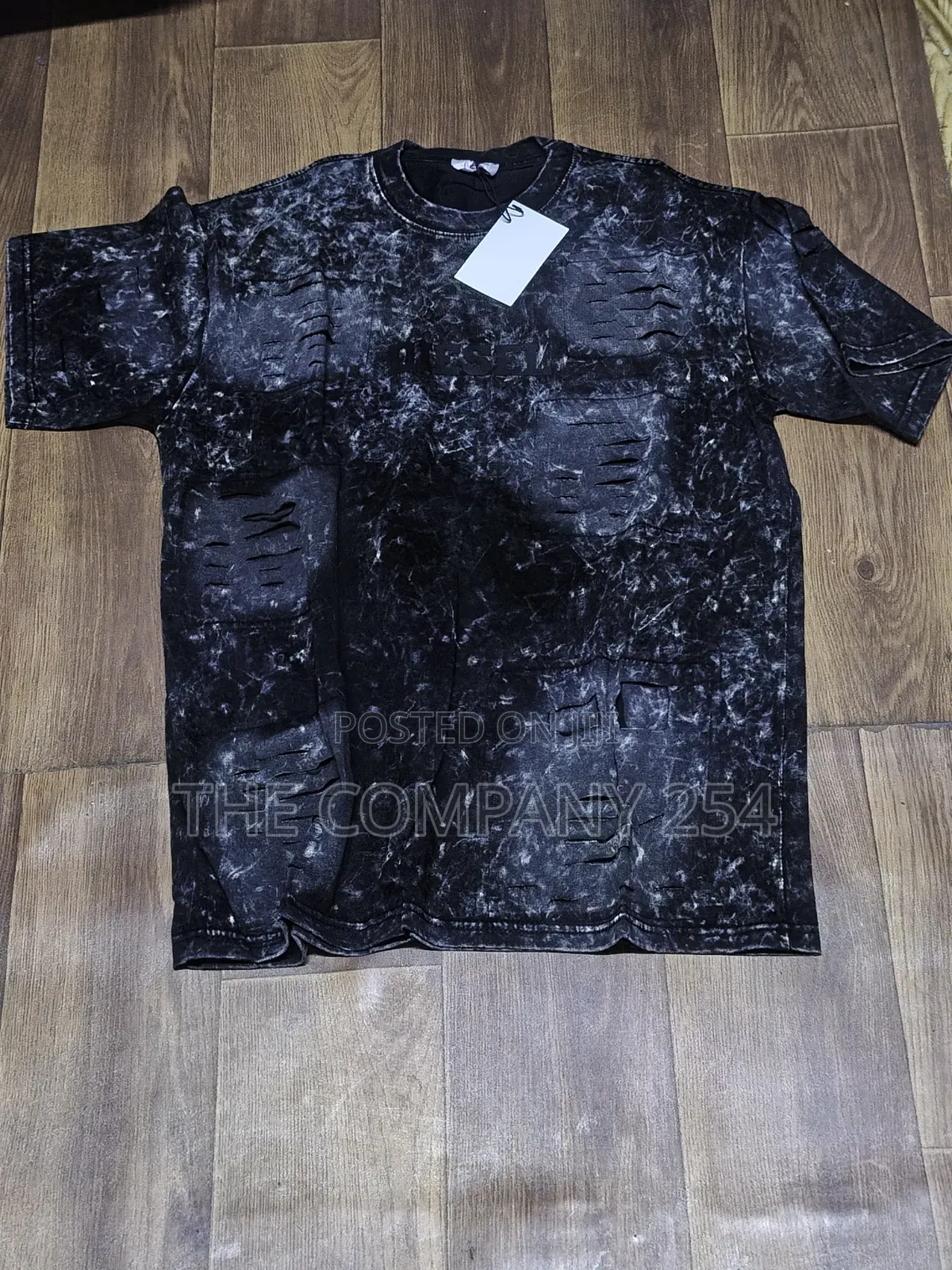 Quality Cotton Designer Acid Wash Rugged T Shirts