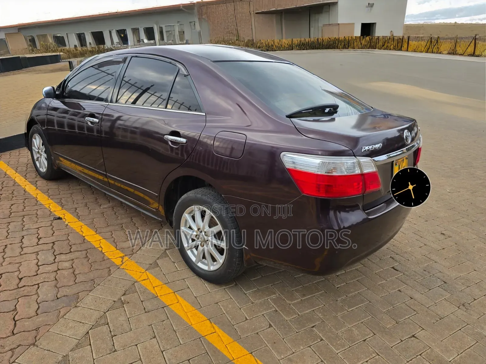 Toyota Premio 2009 Maroon
