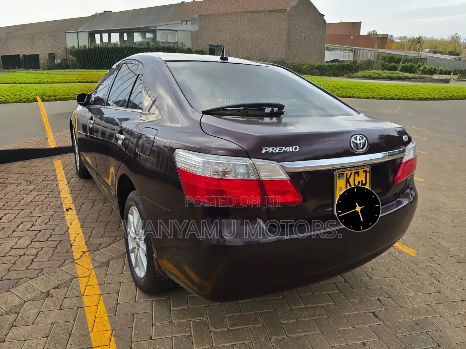 Toyota Premio 2009 Maroon