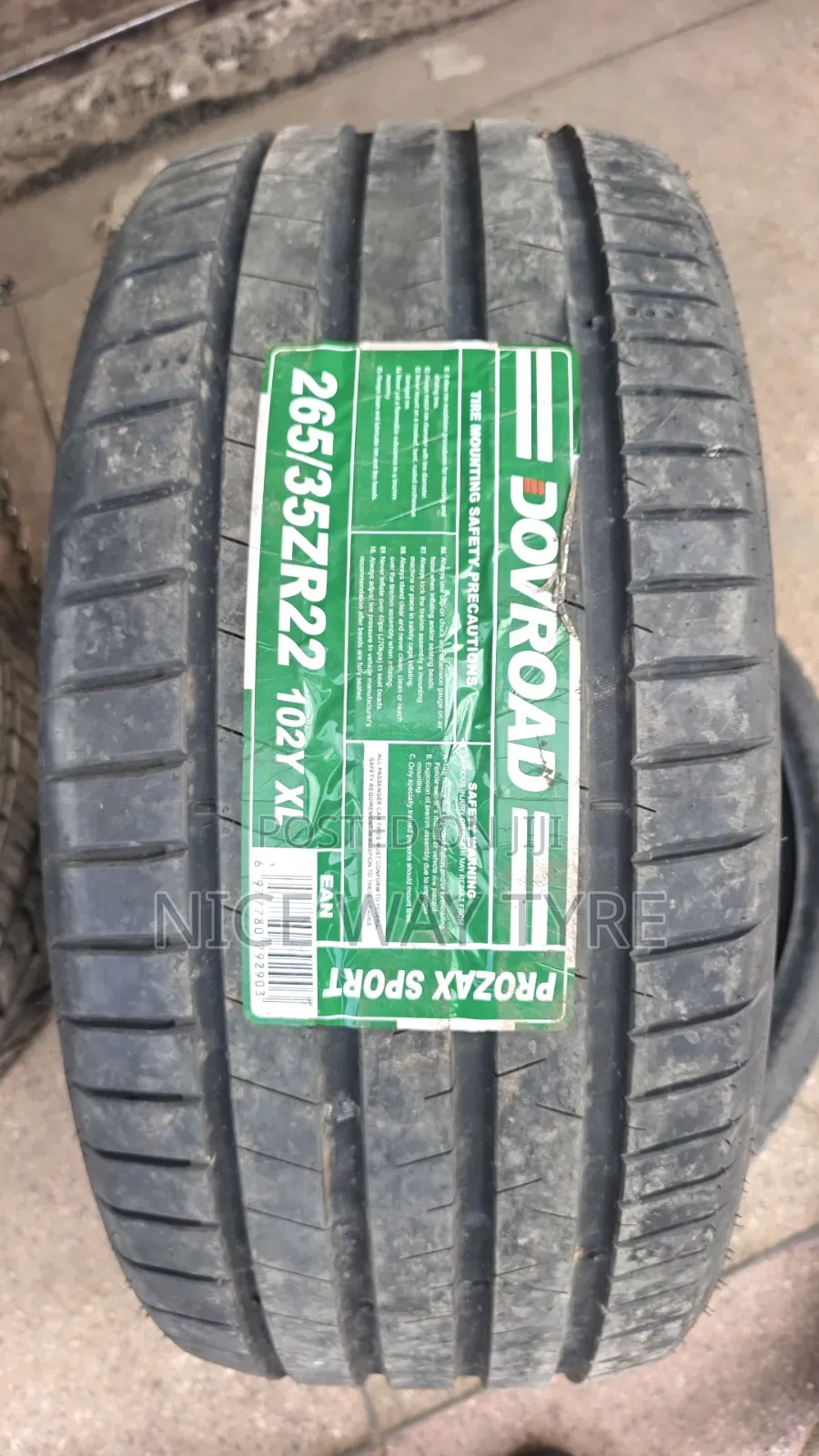 265/35r22 Dovroad