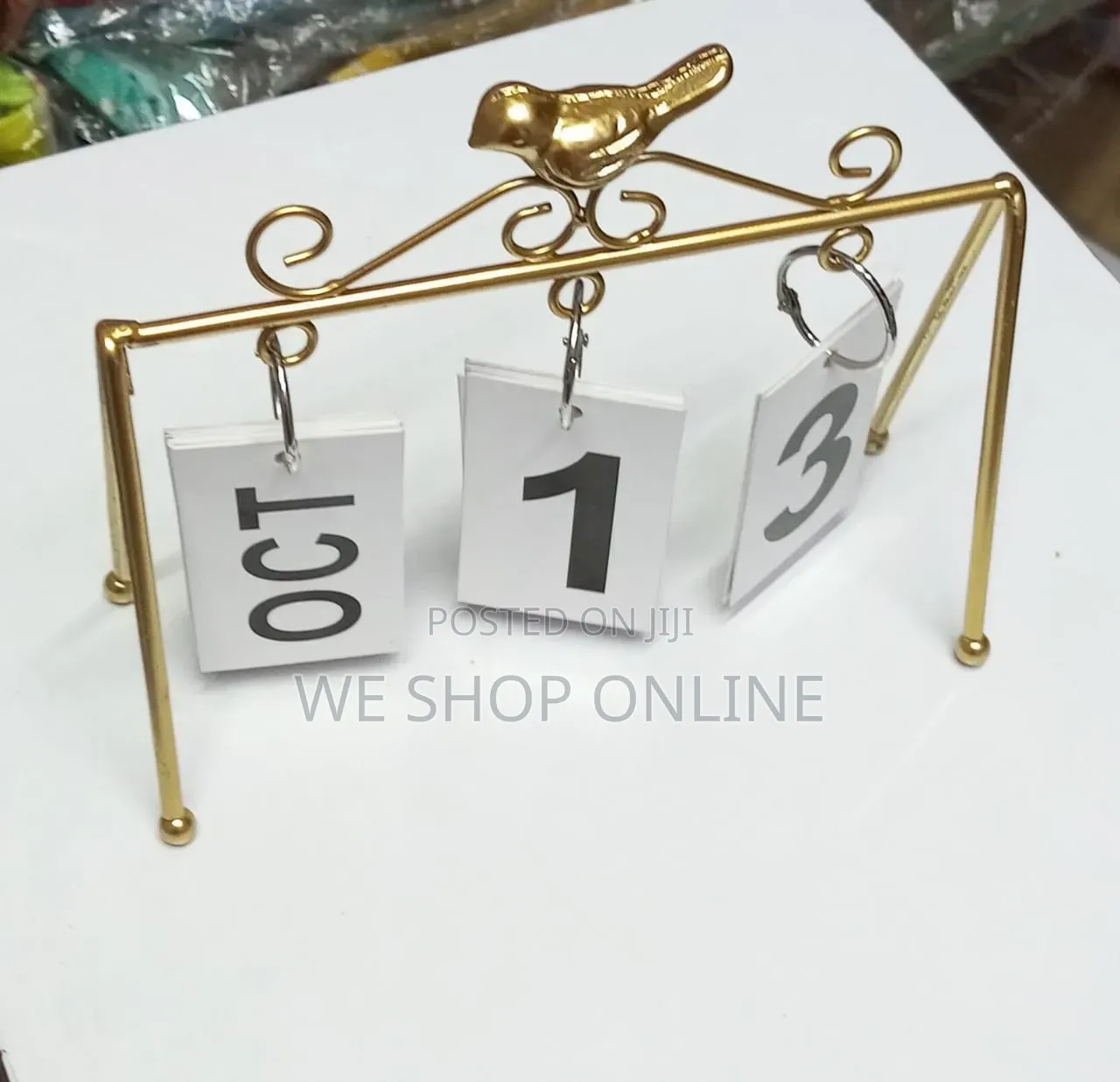 Desk Calendar With Large Display Modern Trendy Home Decor