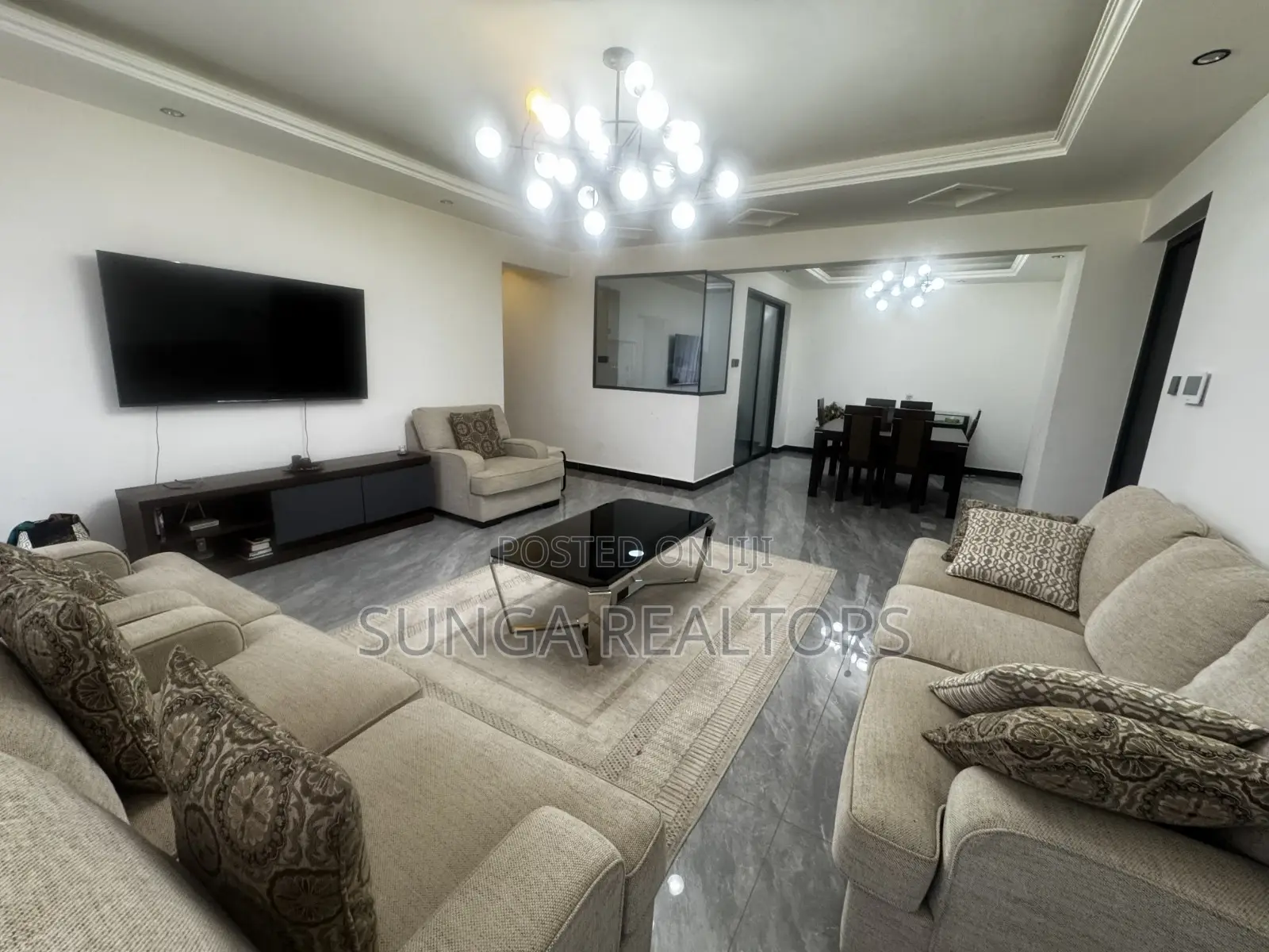 Furnished 3bdrm Apartment in Othaya Rd., Kileleshwa for rent