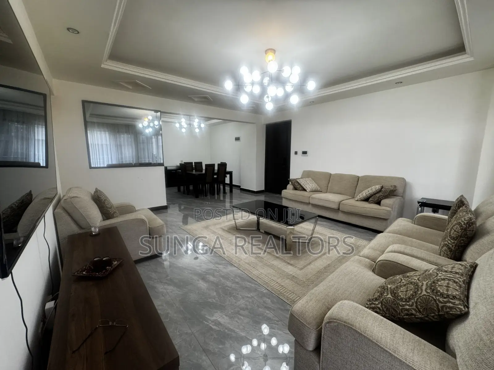 Furnished 3bdrm Apartment in Othaya Rd., Kileleshwa for rent