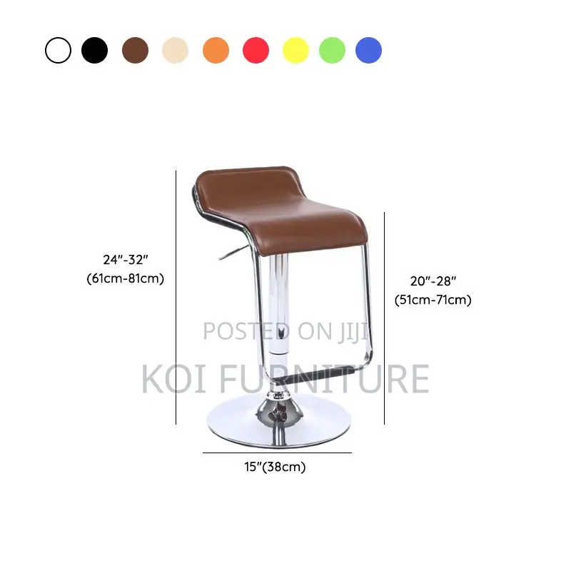 Barstools; Height Adjustable Equestrian Seat Bar Stools