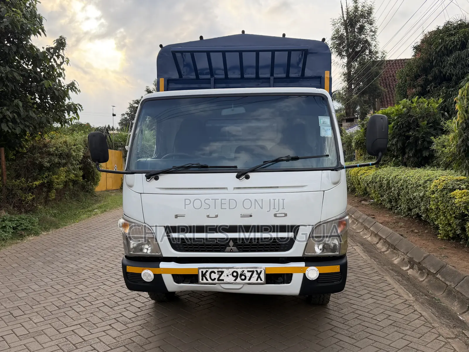 Mitsubishi Canter 2019 White Open Body