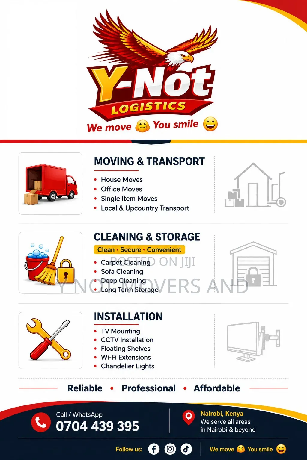 Movers Services Utawala, Astro,Benedicta, Shooters