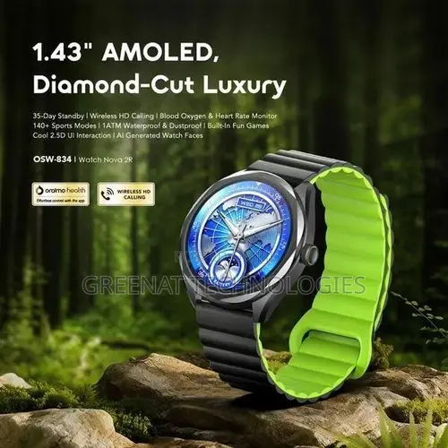 Oraimo Watch Nova 2r Osw-834 1.43" Amoled, Diamond