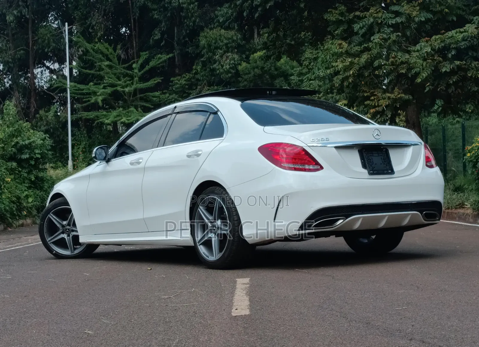 Mercedes-Benz C200 2018 White