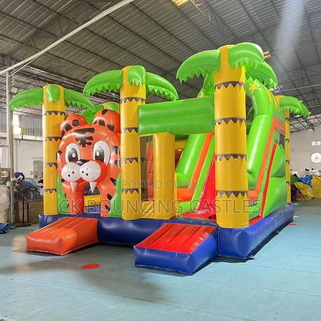 Lion Themed Bouncing Castles for Hire