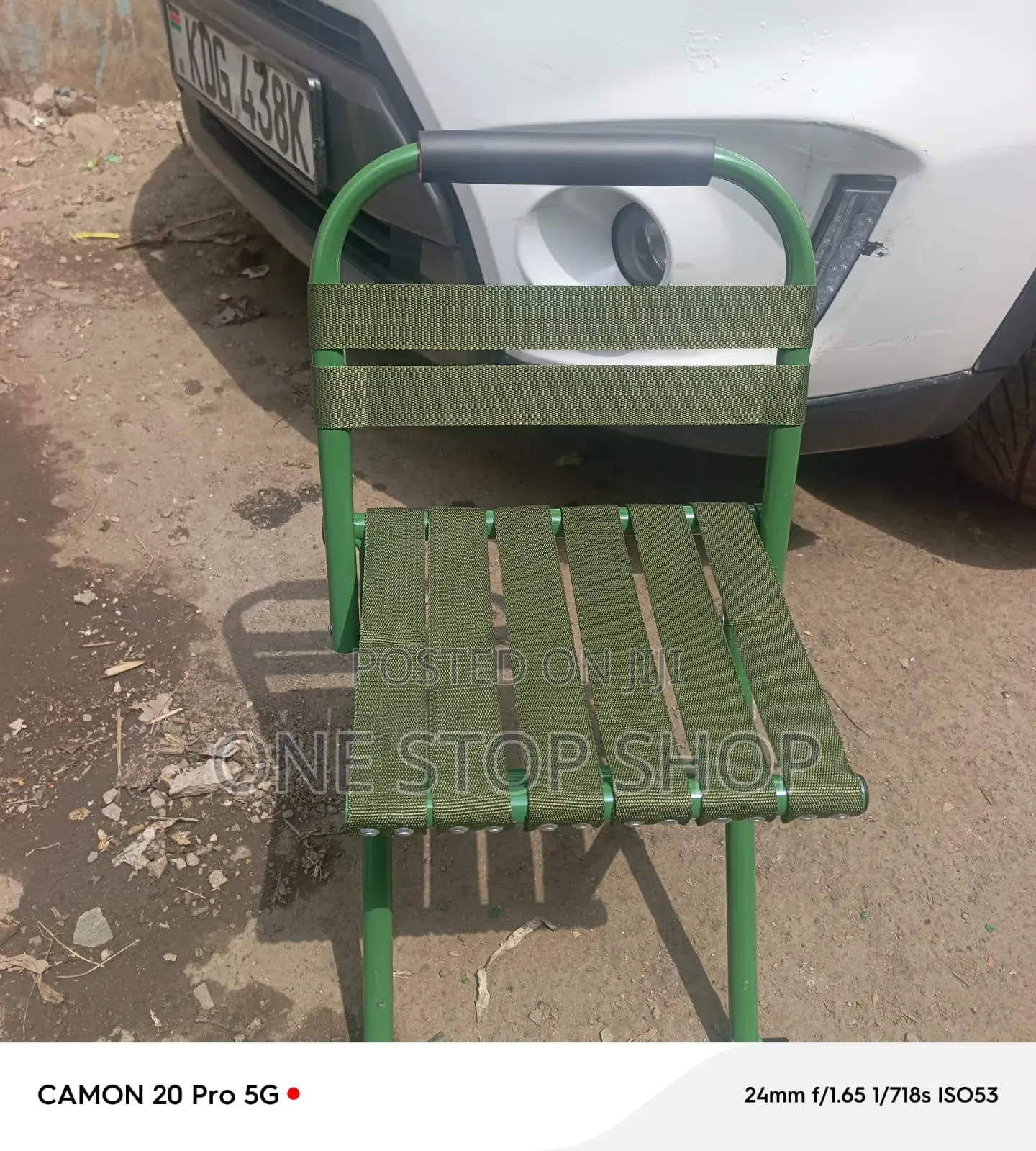 Foldable Comfortable Waterproof Webbing Fabric Strap Seat