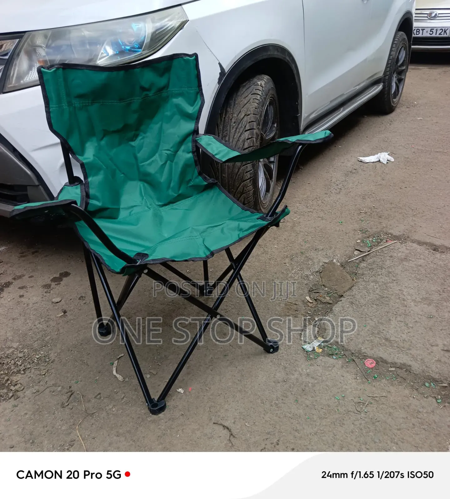 Camping Chairs With Water Resistant Fabric With Steel Alloy Frame
