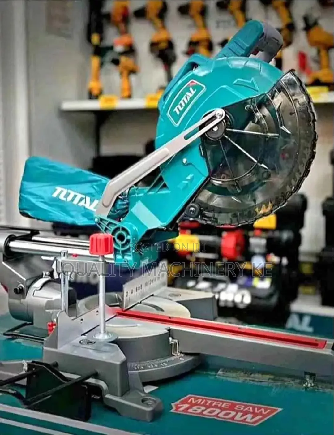 High-Performance Sliding Total Mitre Saw 1800w