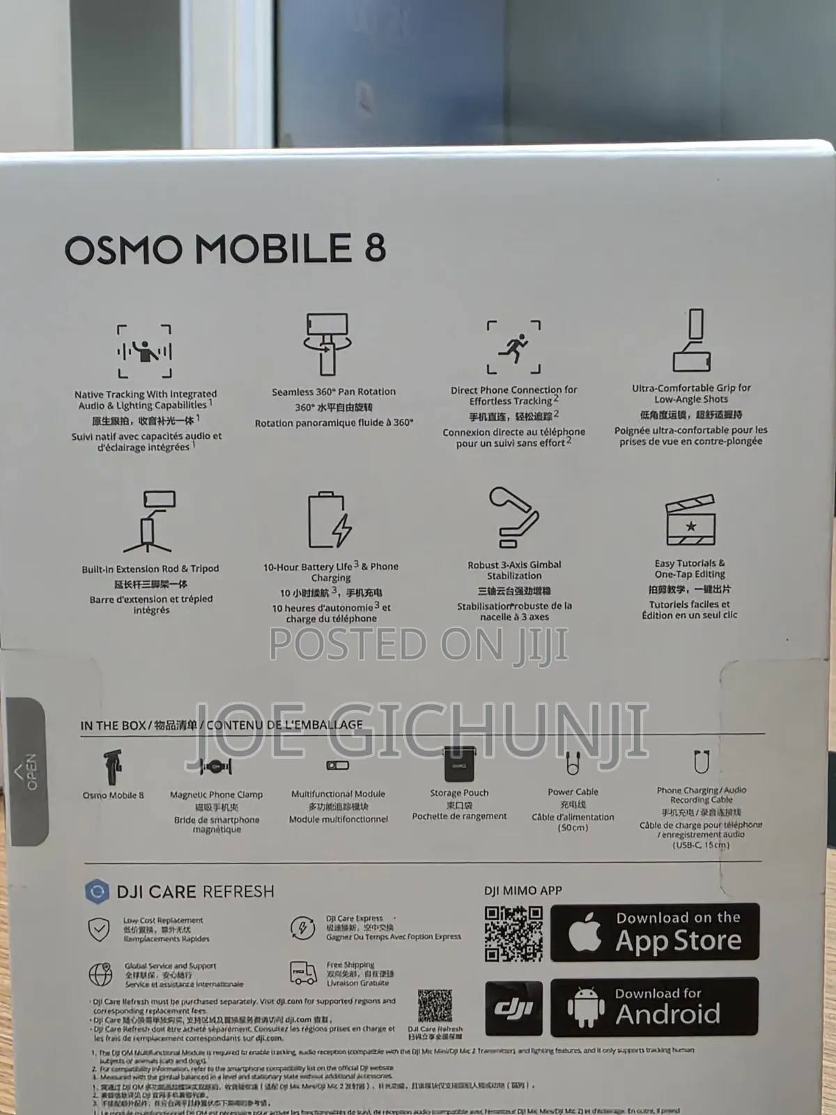 Dji Osmo Mobile 8 Smartphone Gimbal