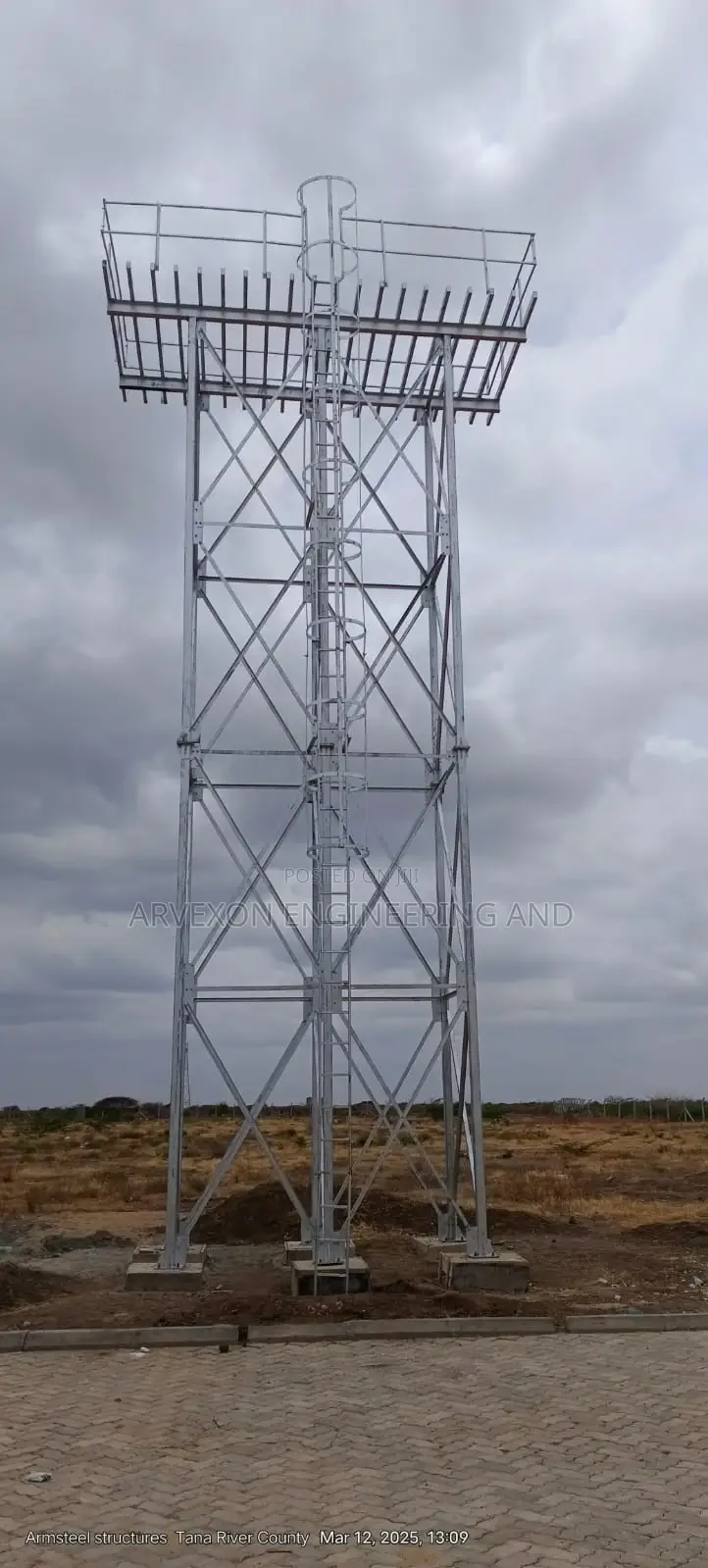 Steel Water Tower Fabrication