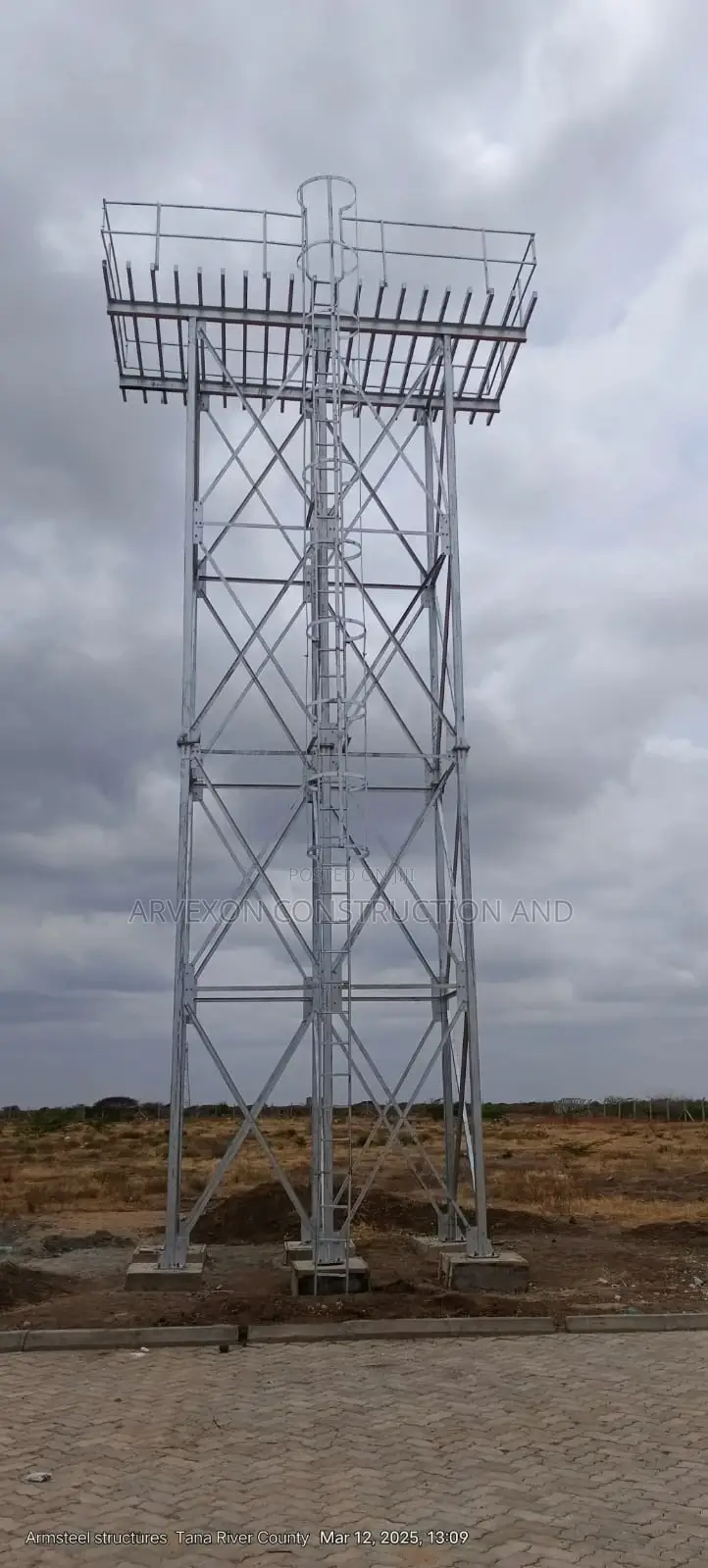 Steel Water Tower Fabrication
