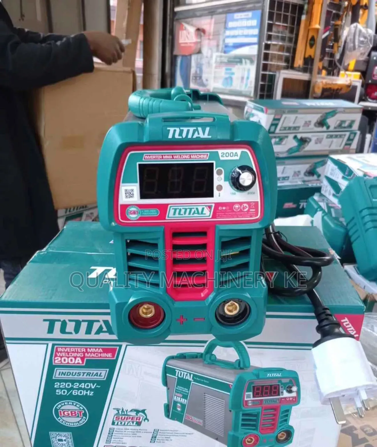 Easy to Operate Mma 200amps Total Inverter Welding Machine