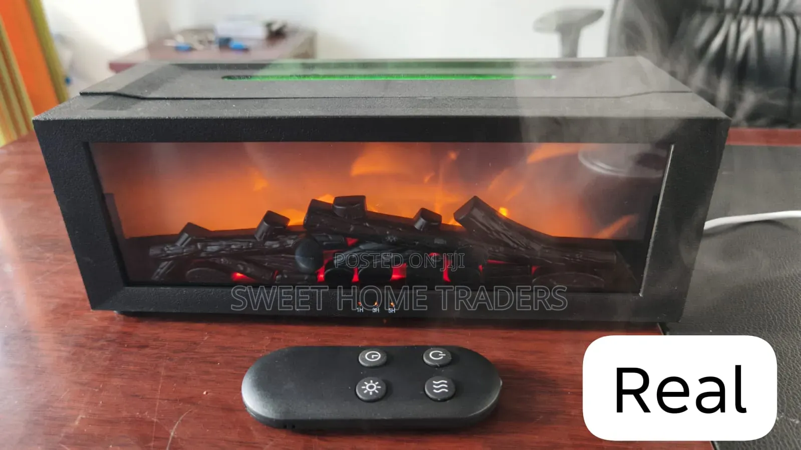 Flame Fireplace Aroma Diffuser Humidifier