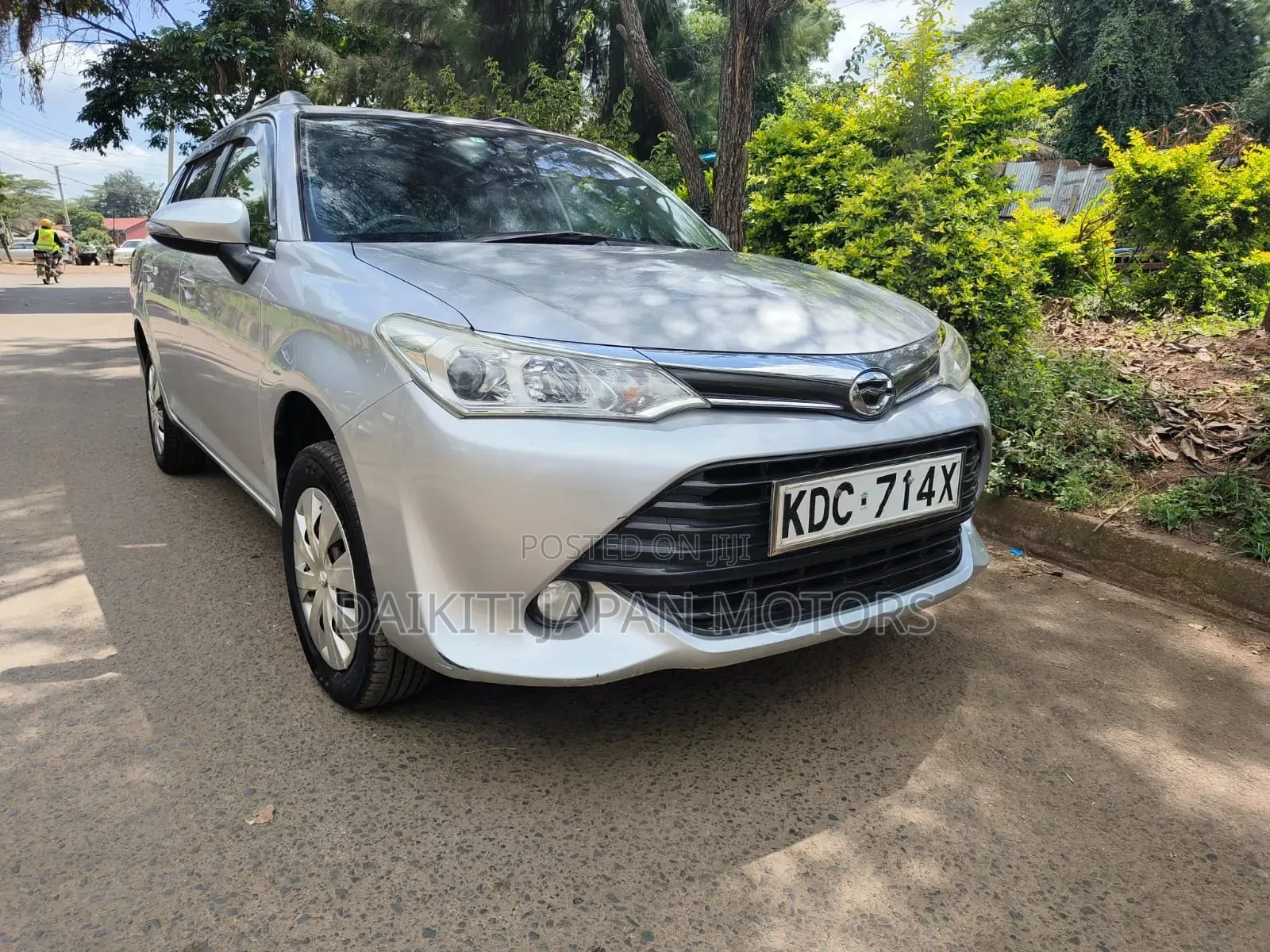 Toyota Corolla Fielder 2015 Silver