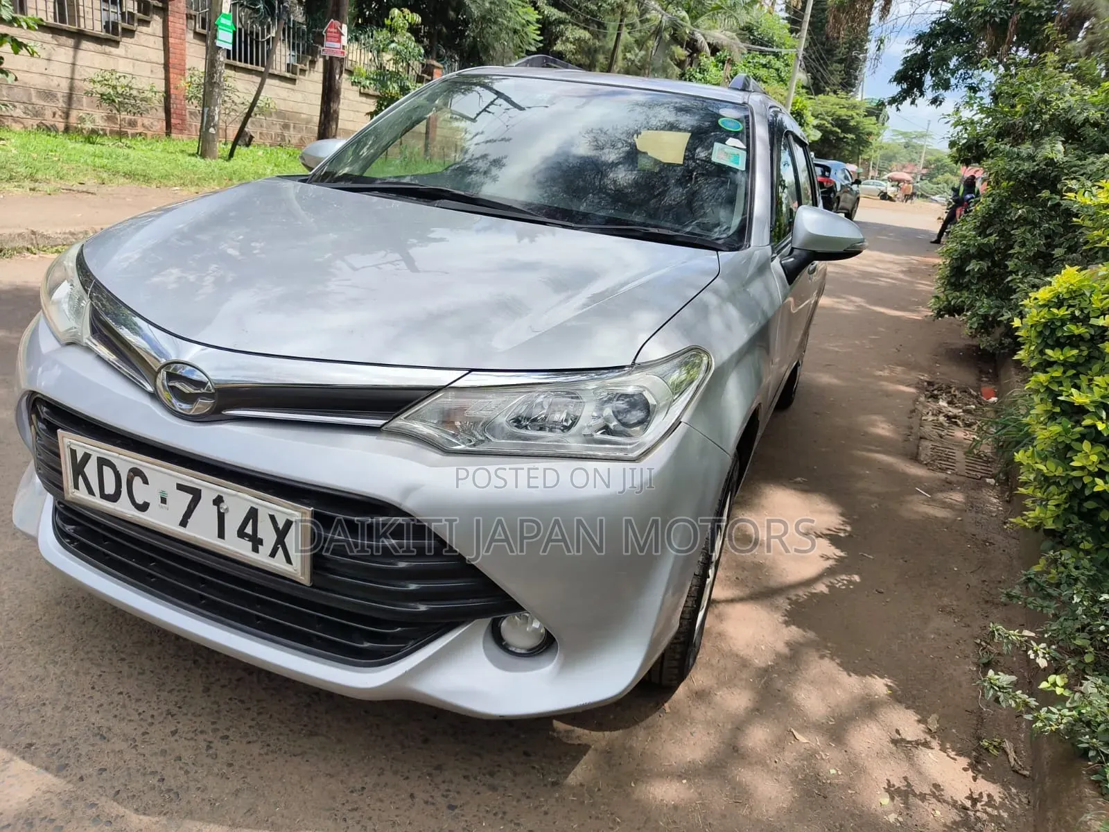Toyota Corolla Fielder 2015 Silver