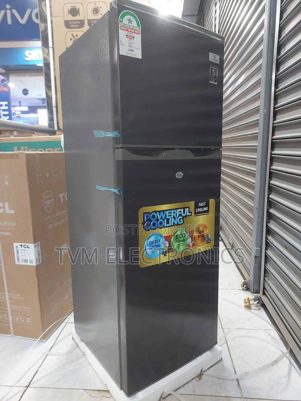 Smart Pro SFR-175-Dt-I Double Door Refrigerator, 138l