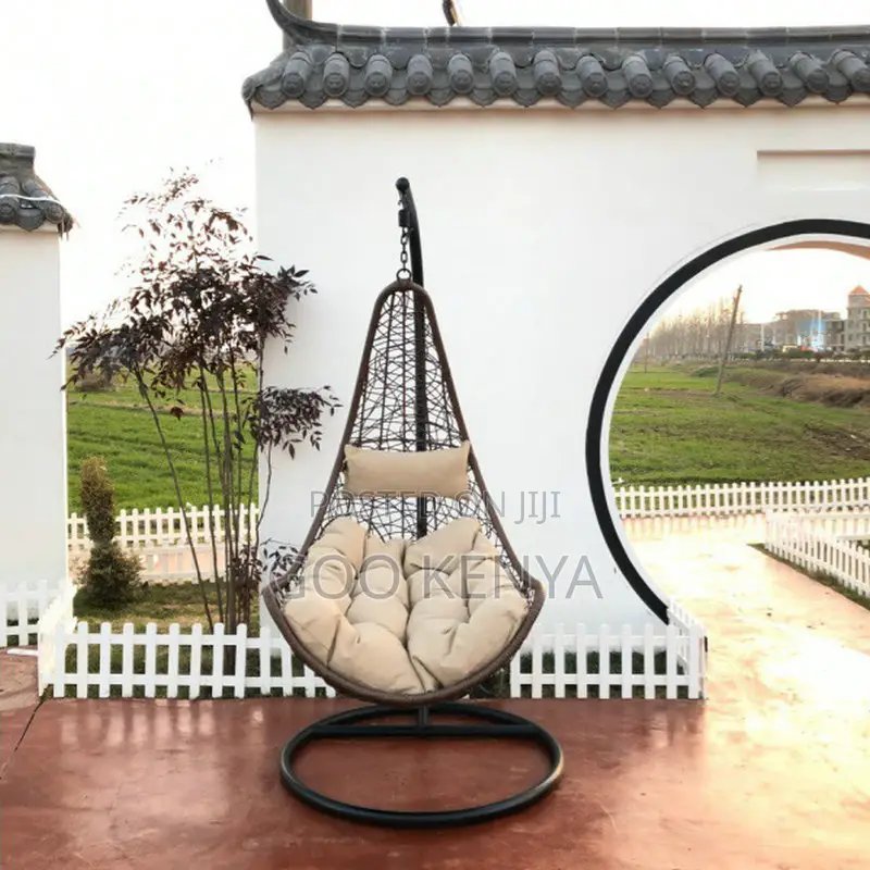 Outdoor Chair Luxury Rattan Outdoor Swing Chair