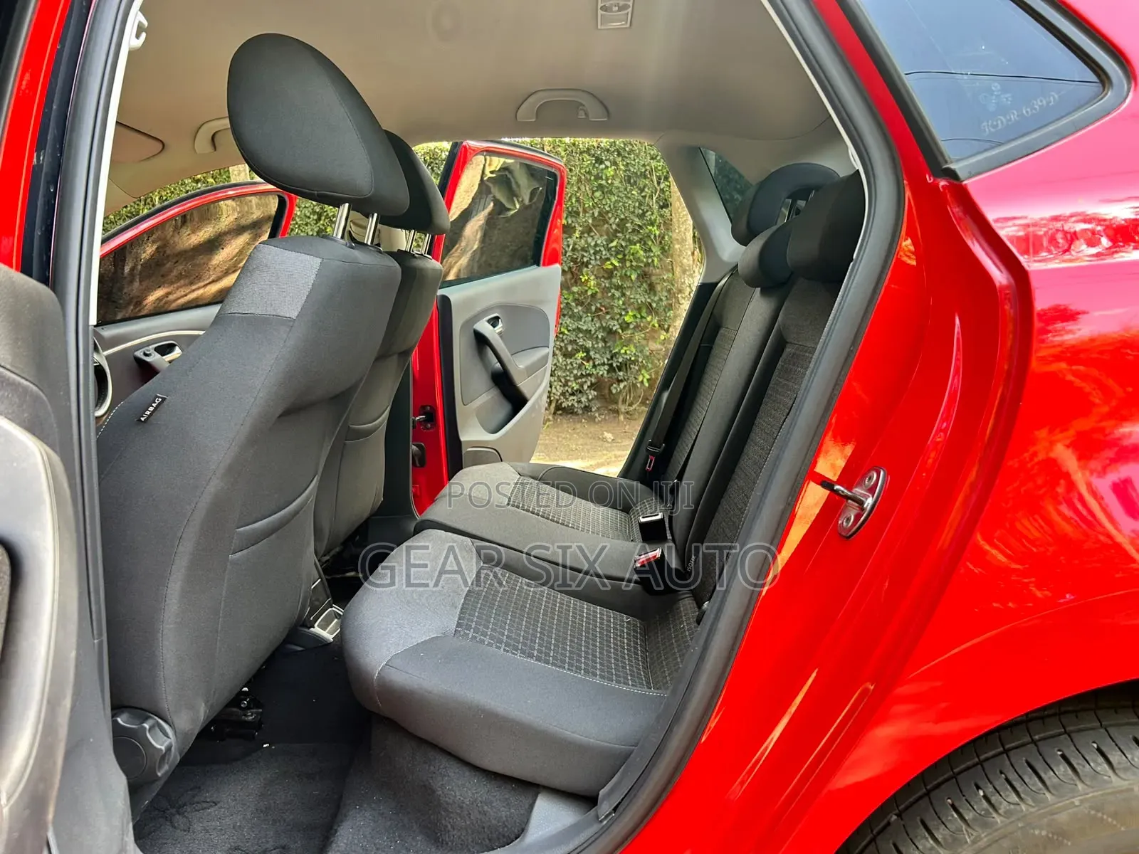 Volkswagen Polo 2017 Red