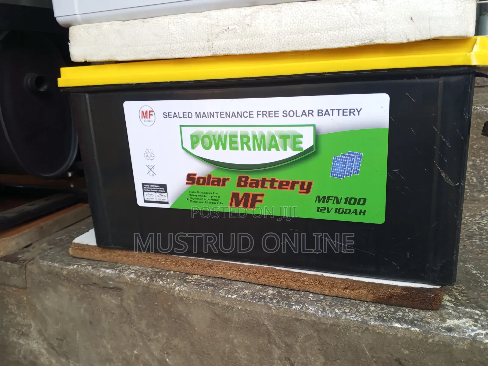 Maintenance Free Mf Solar Battery