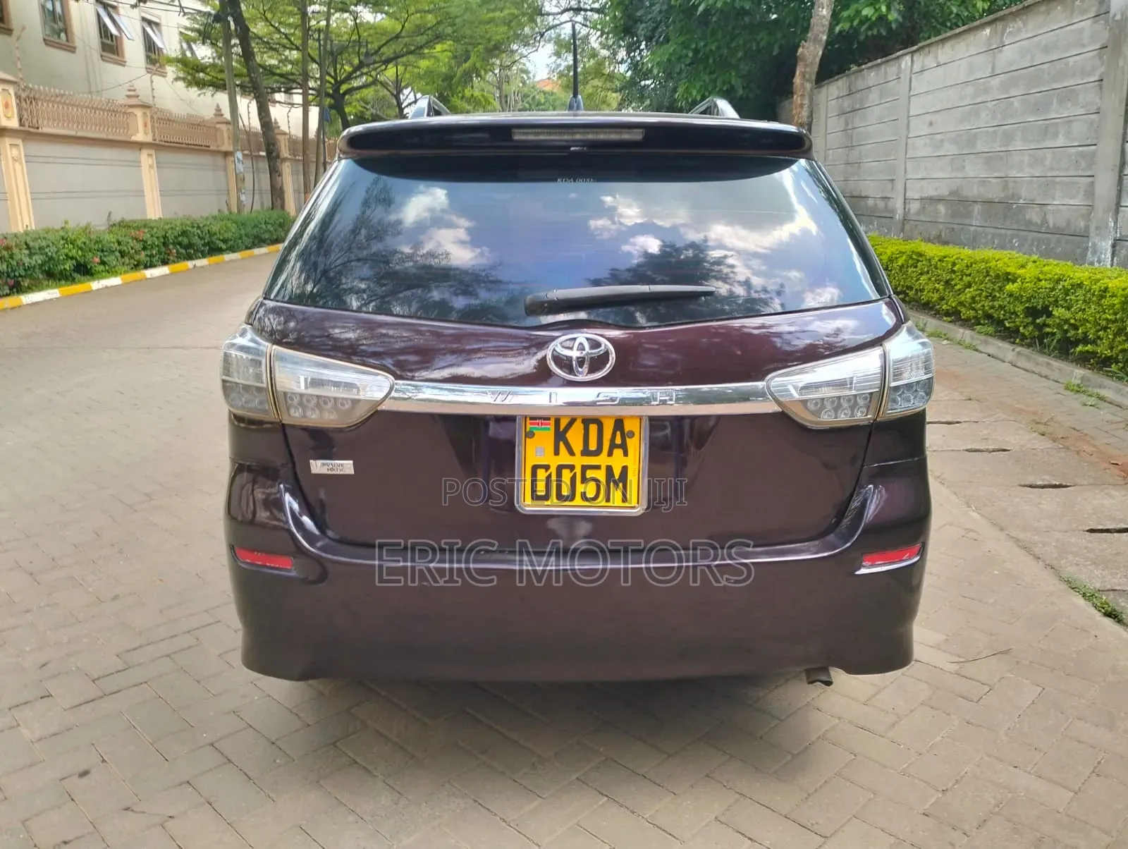 Toyota Wish 2013 Burgundy