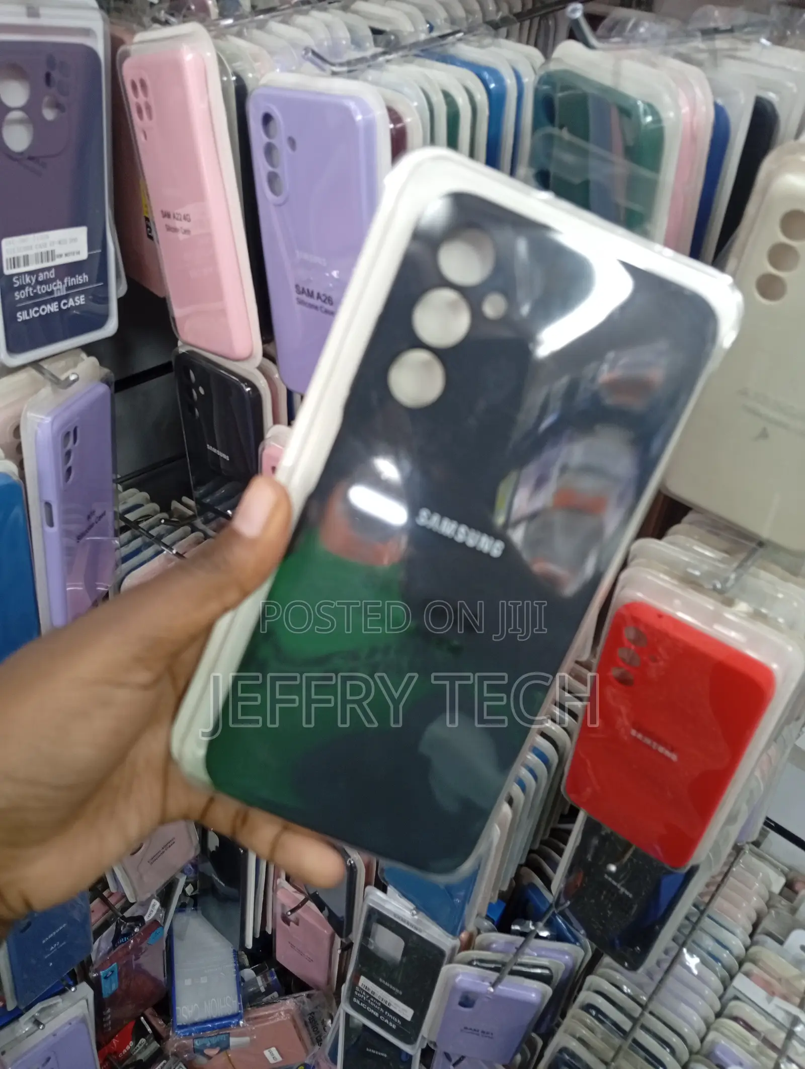 Black Silicone Protective Case