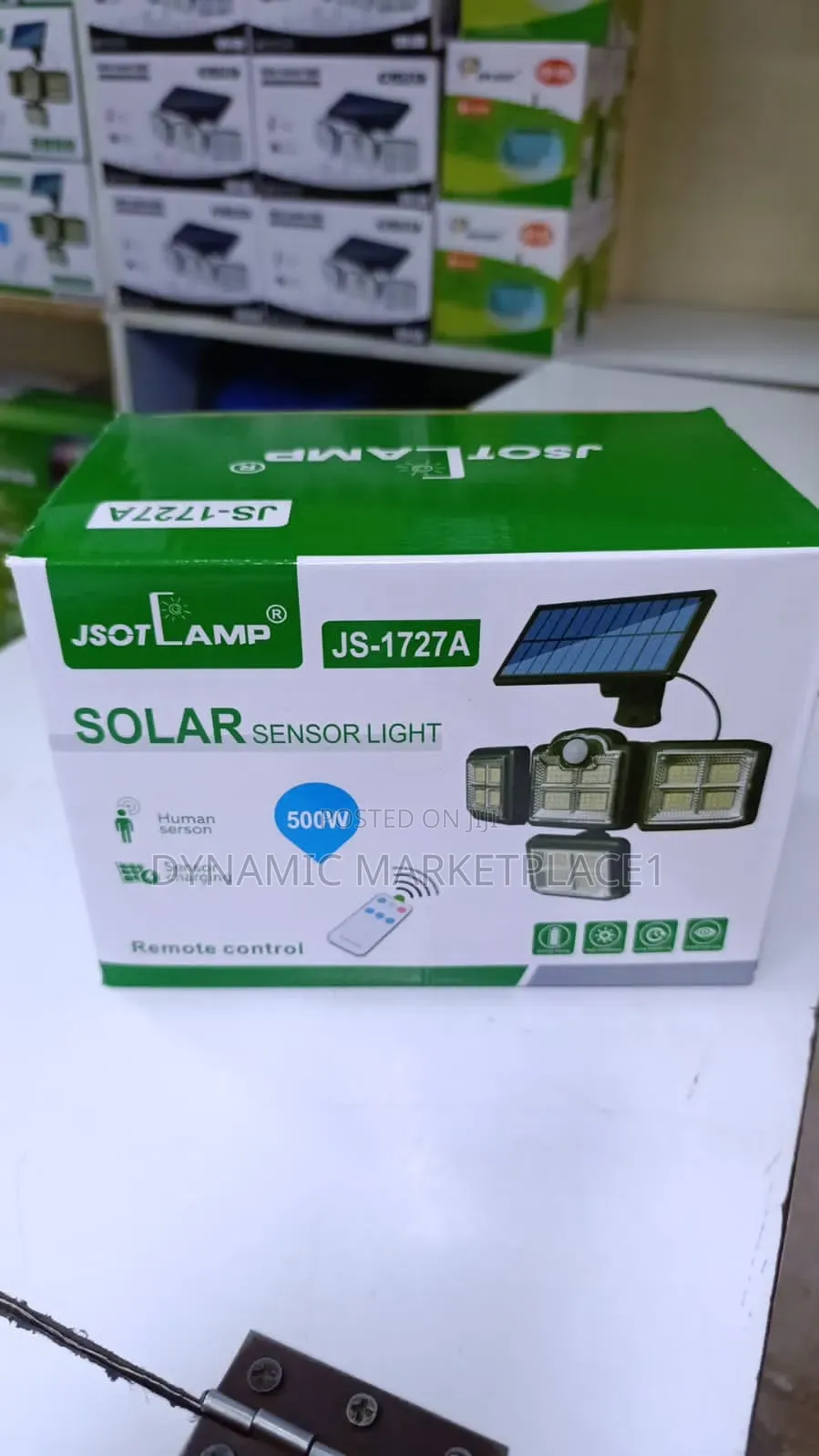 500watts Solar Sensor Light With Remote Control
