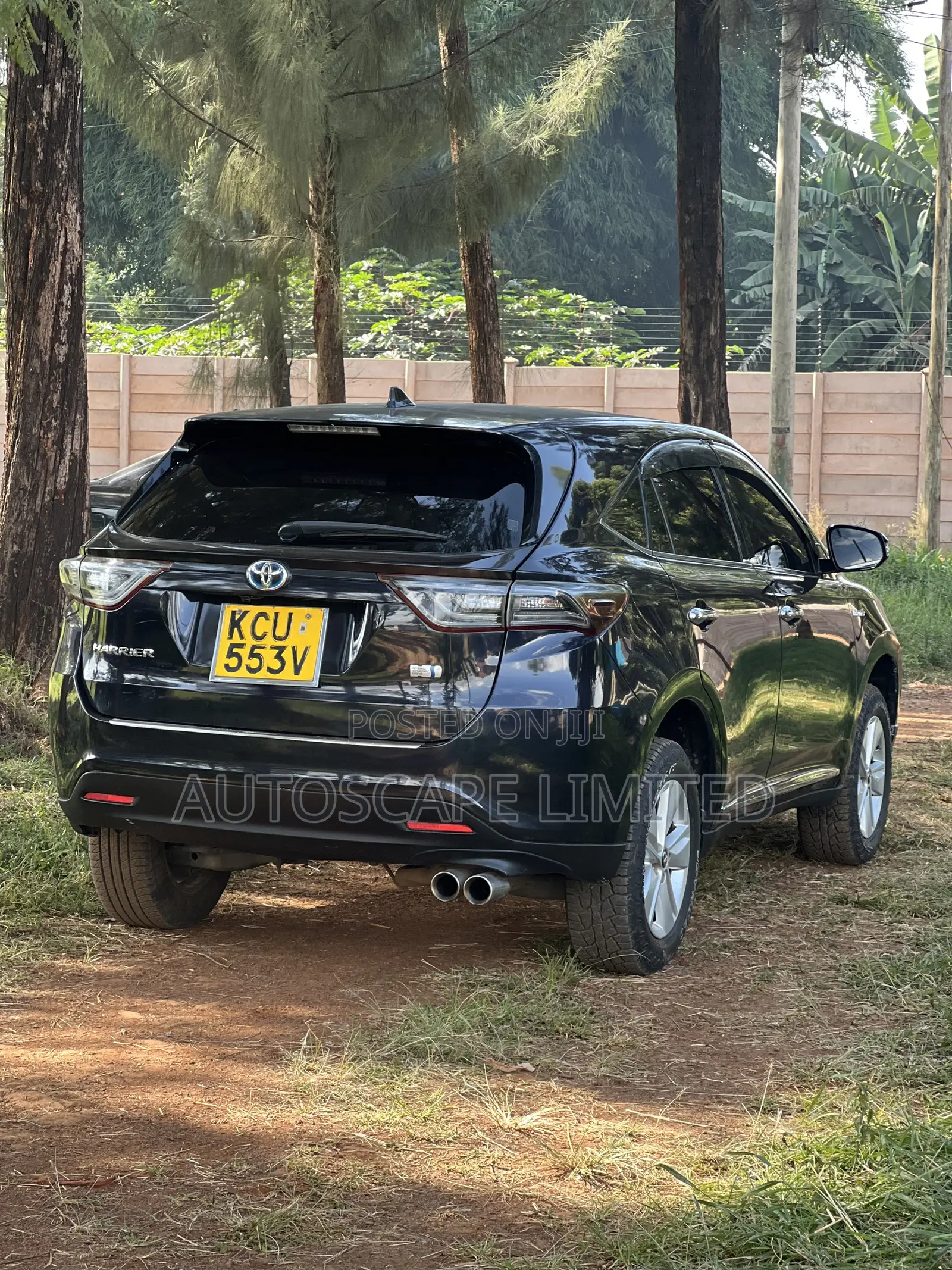 Toyota Harrier Hybrid Premium 2014 Black