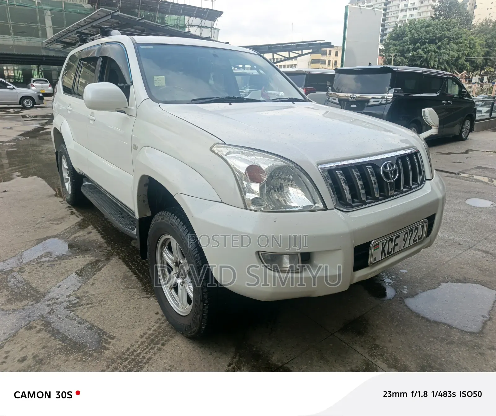Toyota Land Cruiser 2008 White