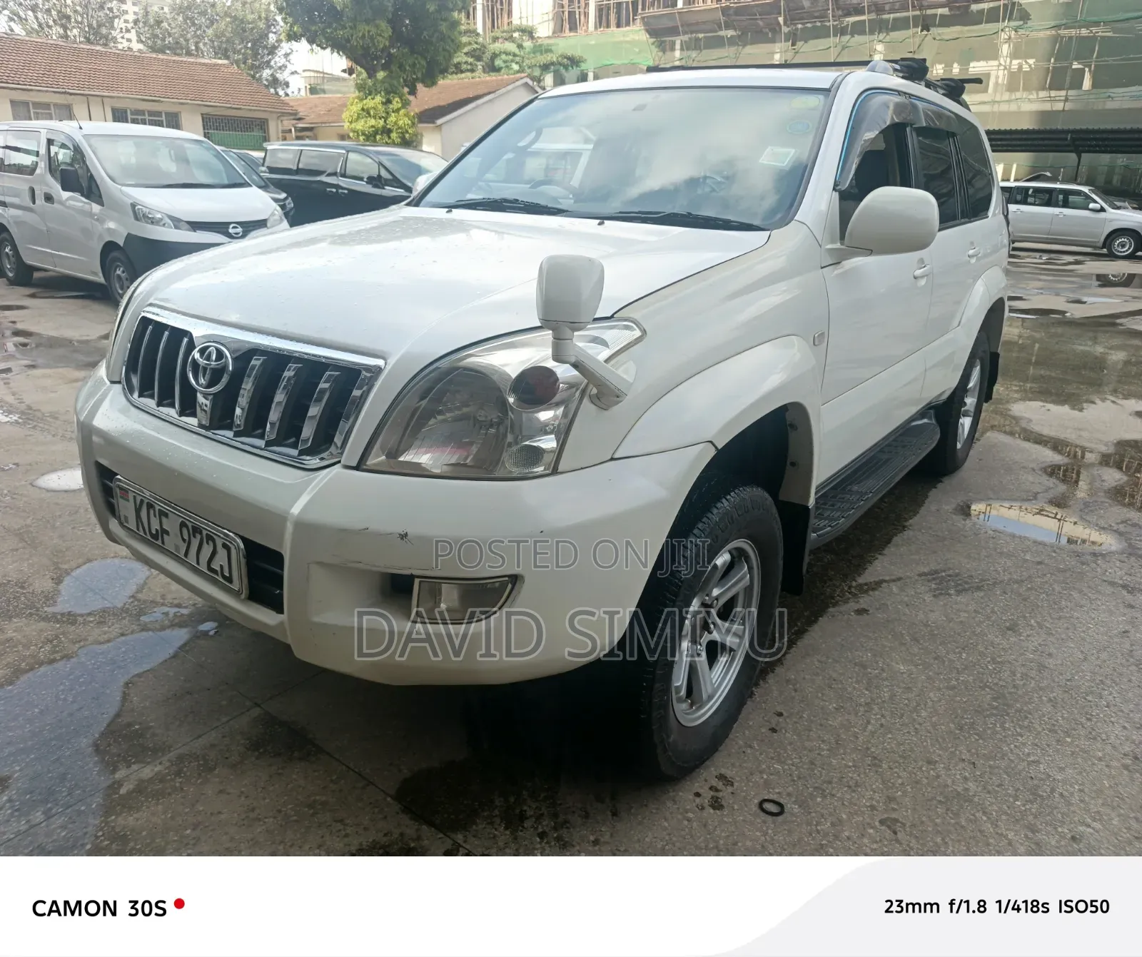 Toyota Land Cruiser 2008 White