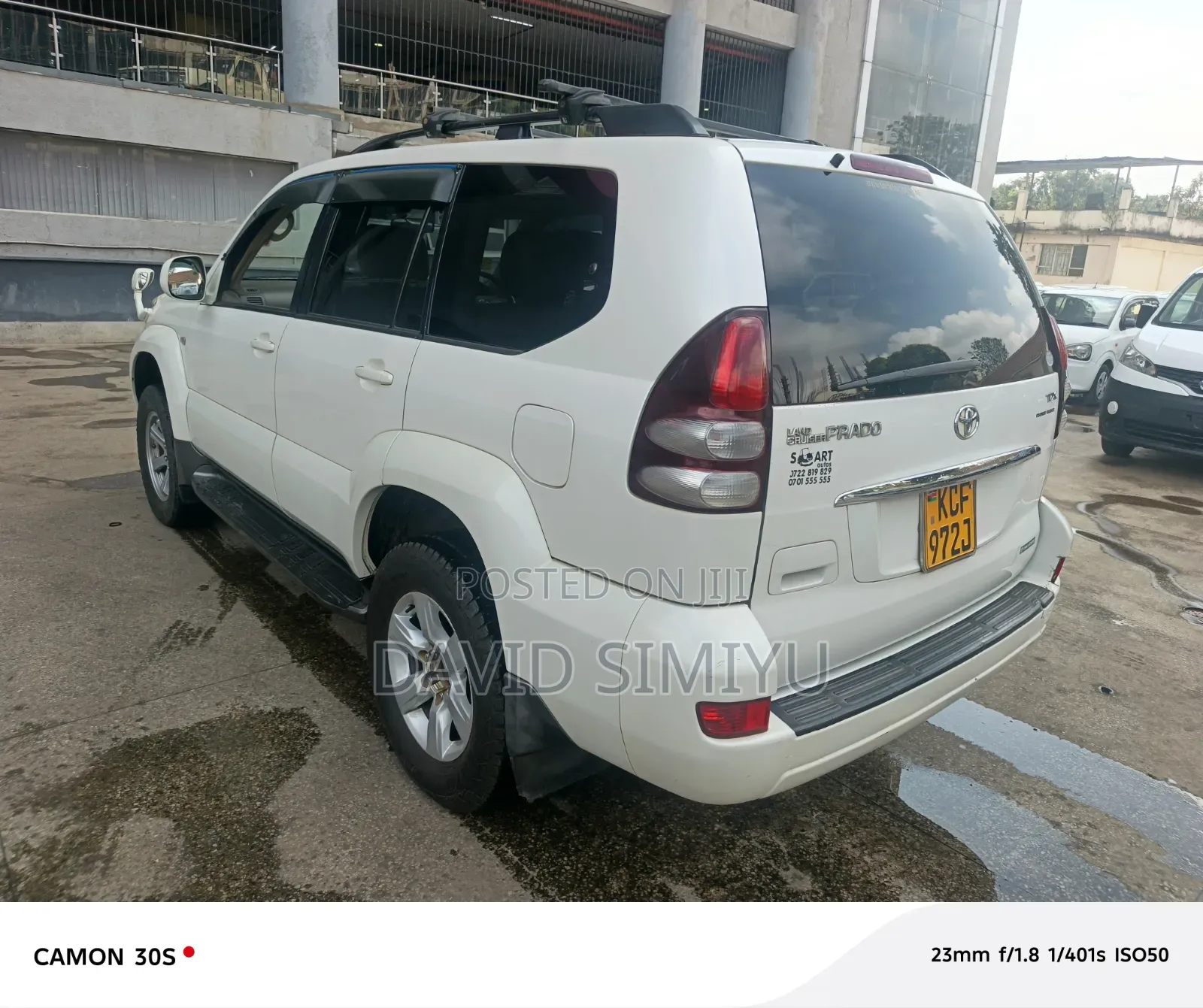 Toyota Land Cruiser 2008 White