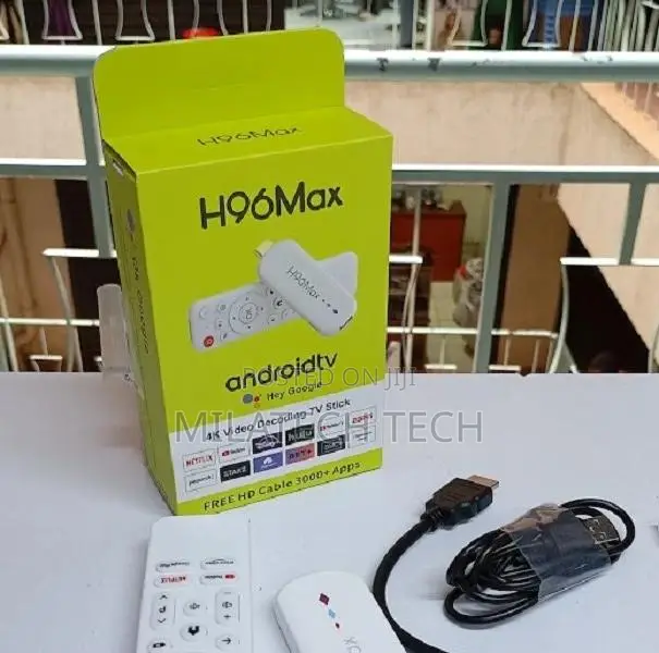 . H96 Max Android 14 Tv Dongle – 2gb Ram, Resolution