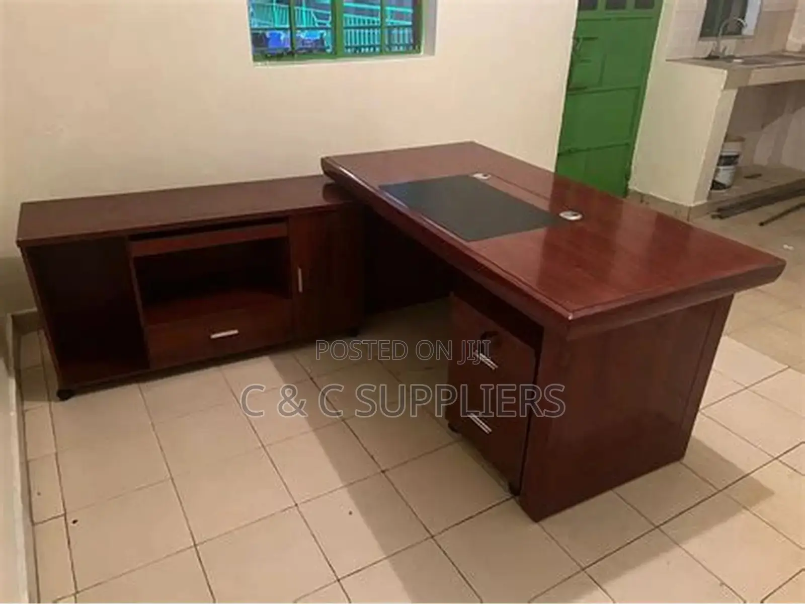 Executive Mahogany Ceo's Table-1.8 Meter's