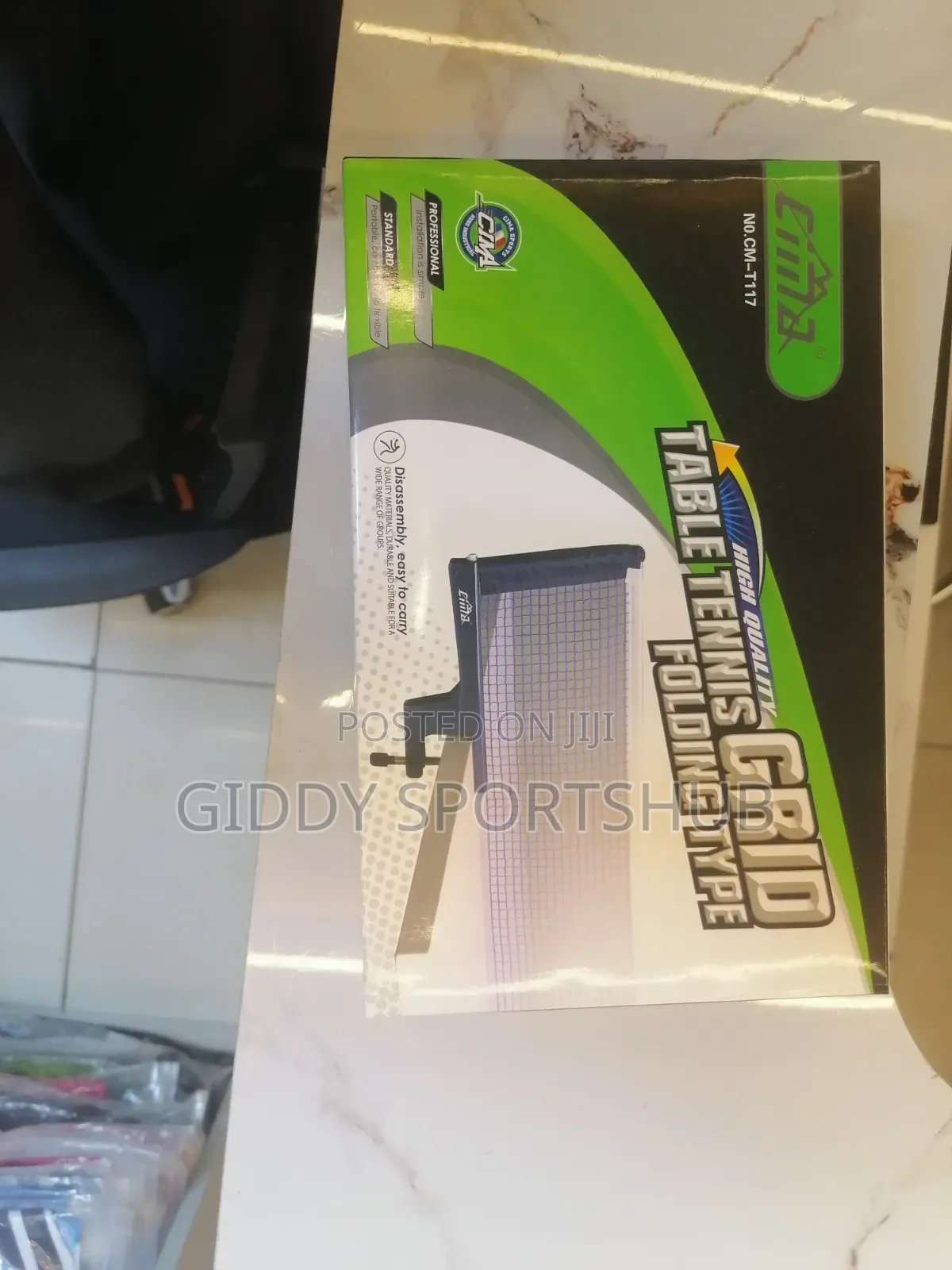 Cima Cm-T117 Portable Table Tennis Net and Post Set