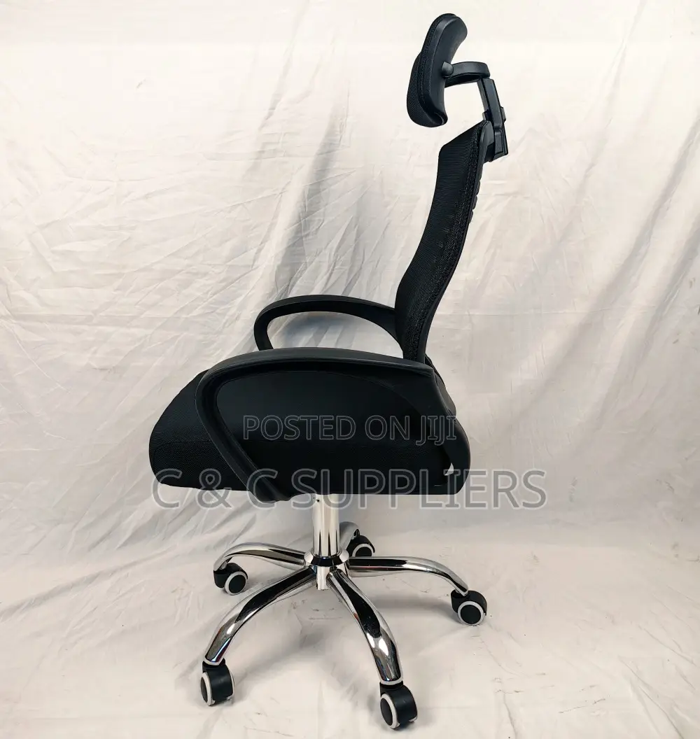 Headrest Office Chair-Adjustable