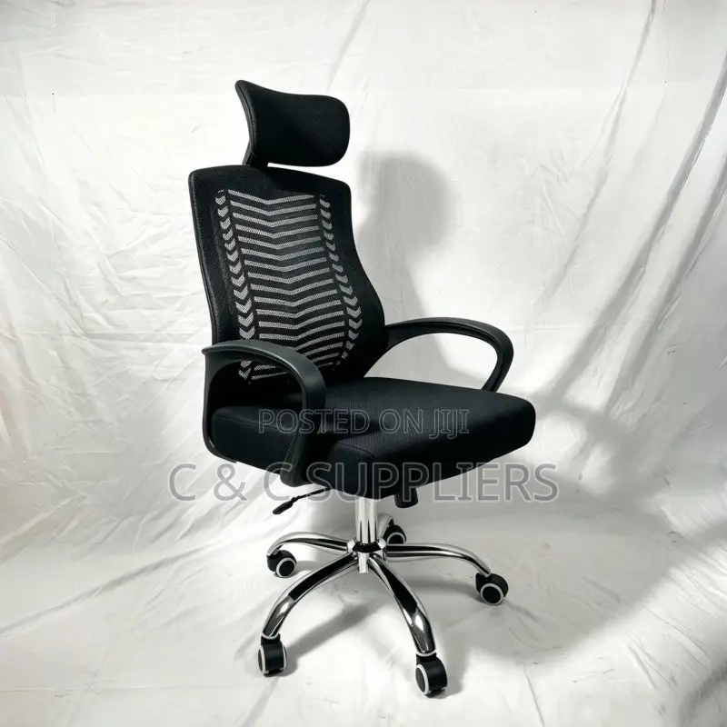 Headrest Office Chair-Adjustable