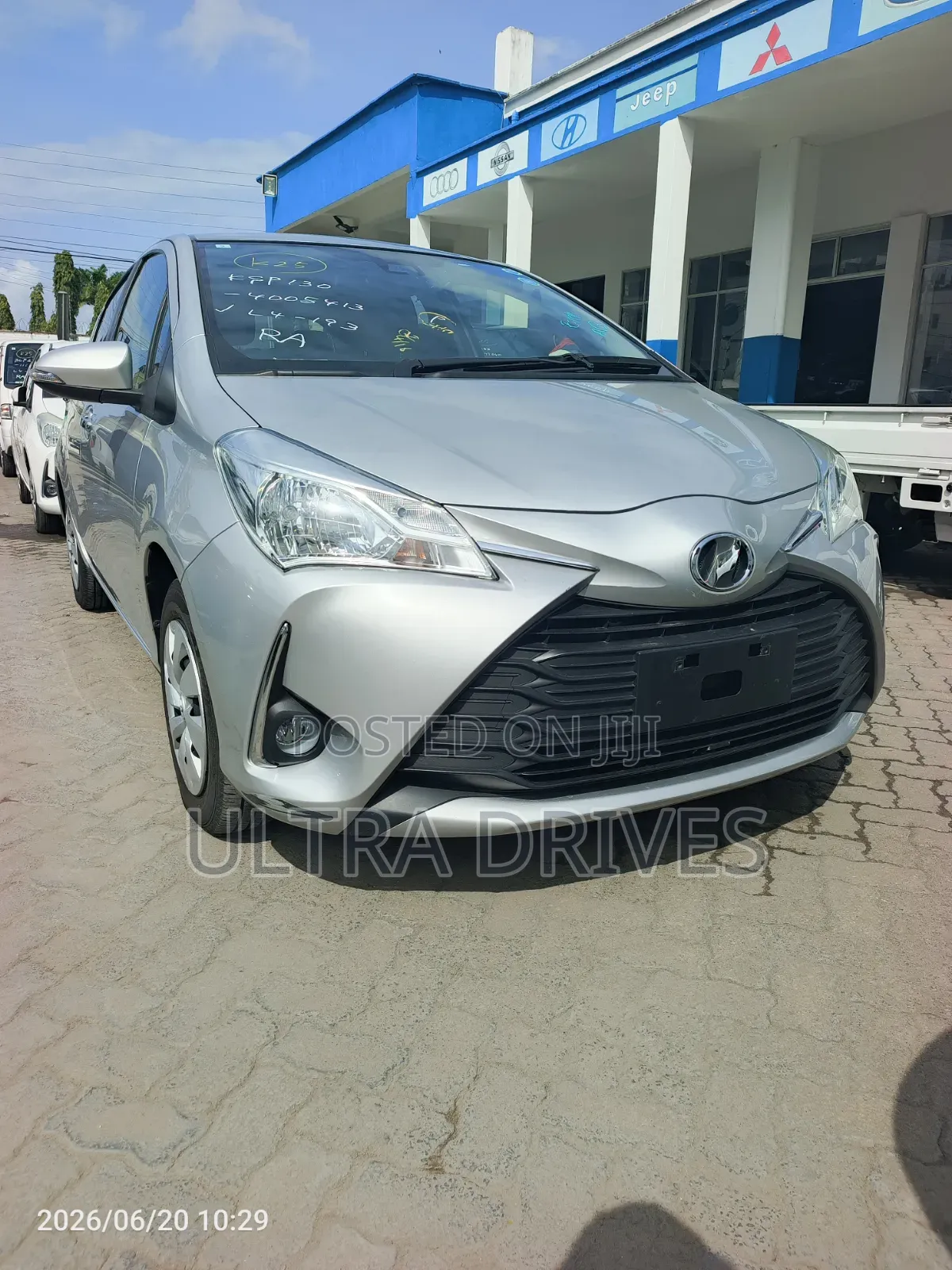 Toyota Vitz 2019 Silver