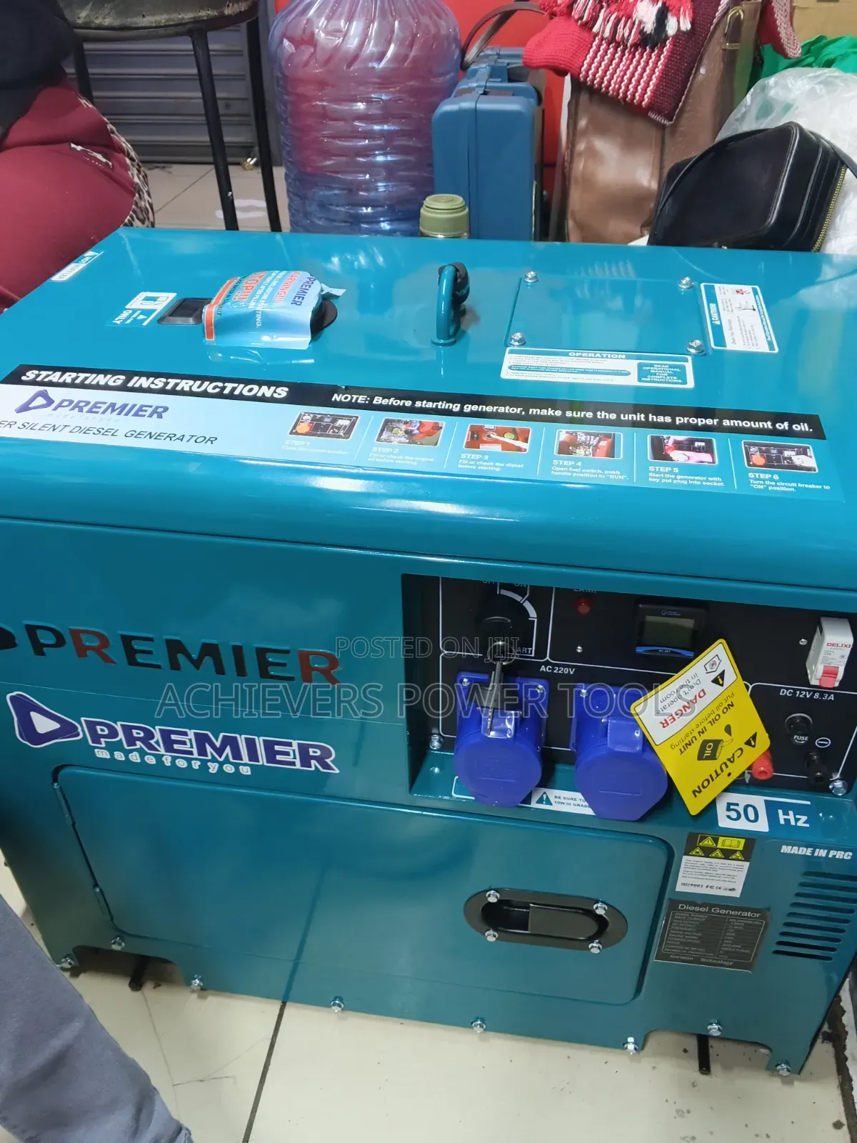Premier 10kva Generator Machine With Key Start/and Ats Port