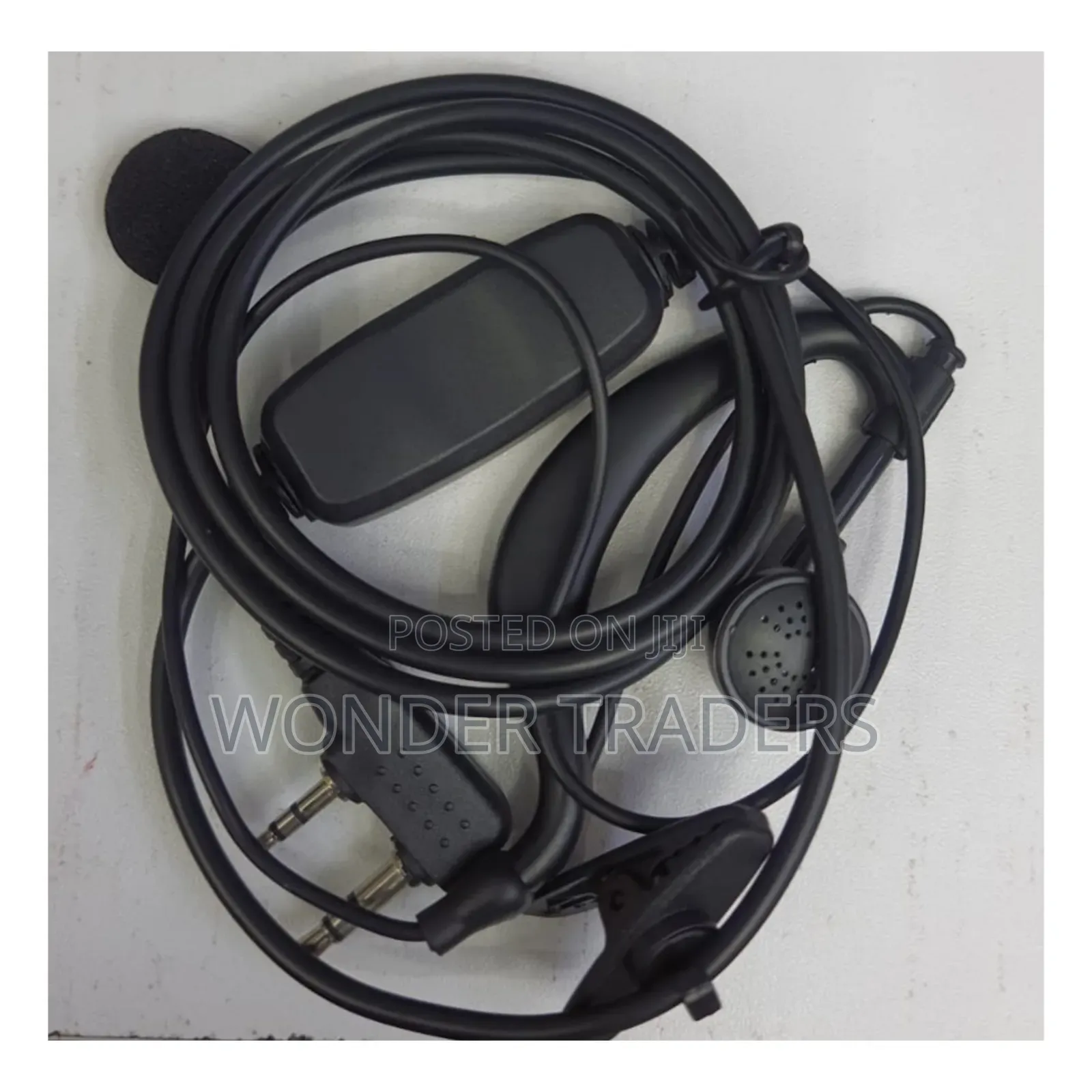 Walkie Talkie Headset Earphone K-Plug Wired Two Way Ham Radio Earpiece
