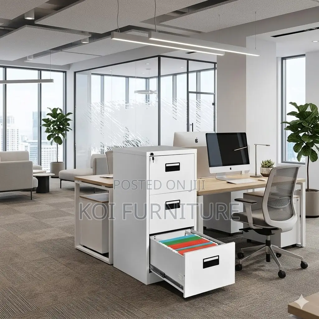 Office Cabinet; Three Drawers Steel Compart Cabinet