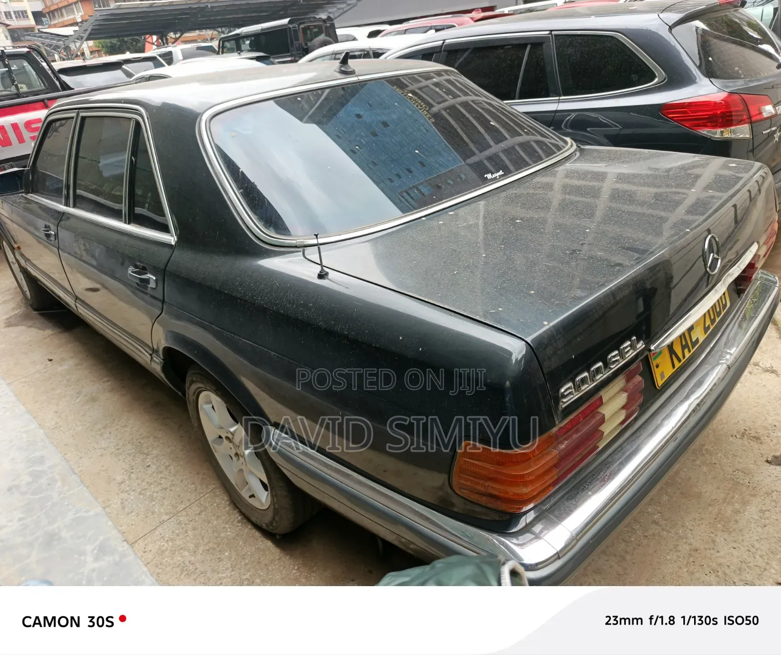 Mercedes-Benz 300E 1989 Black