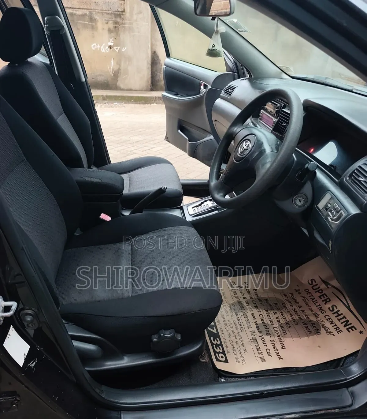 Toyota Corolla Fielder 2004 Matt Black