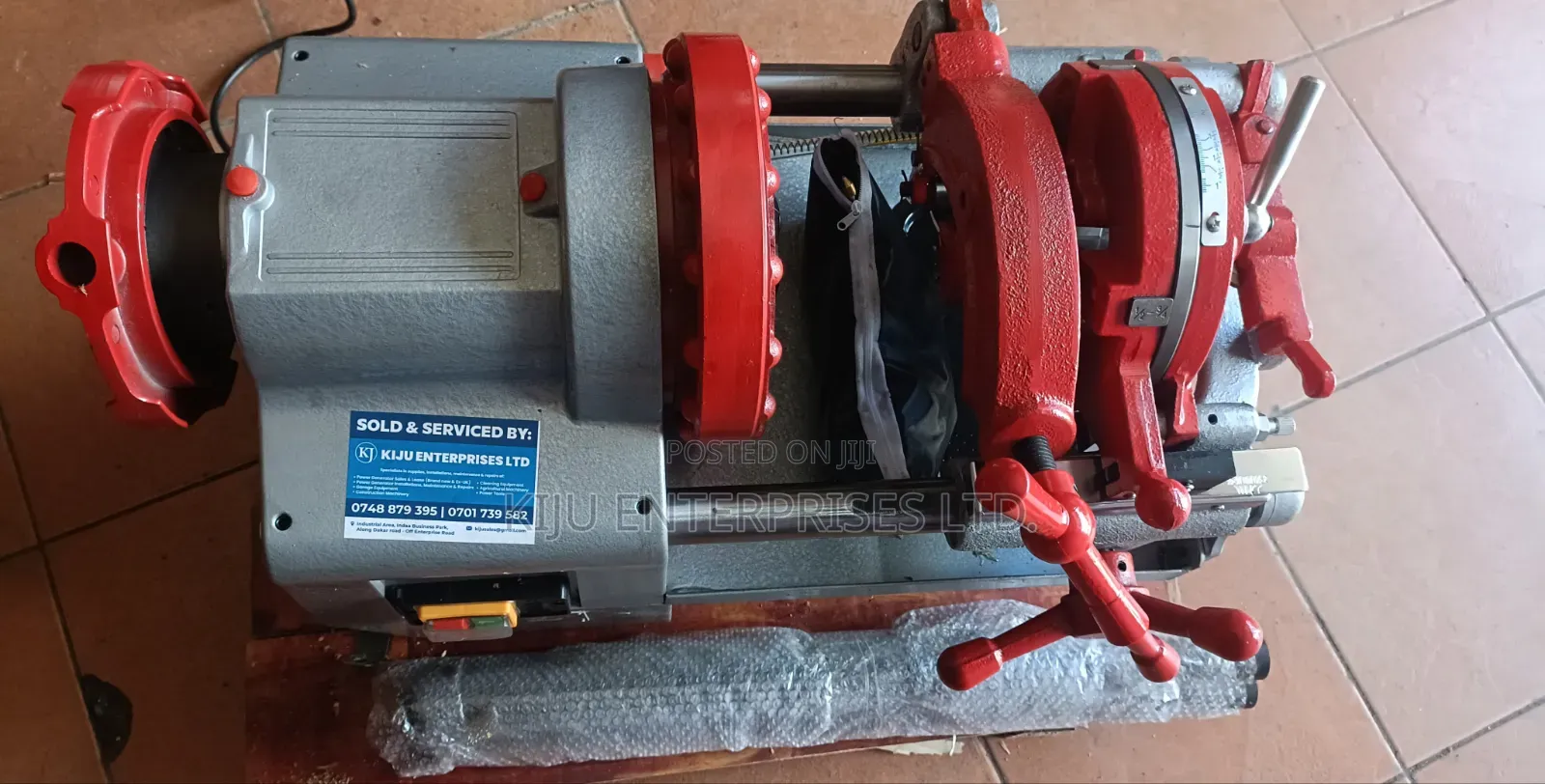 Aico 2" Pipe Threading Machine | Pipe Threader | 1/2"–2" Capacity