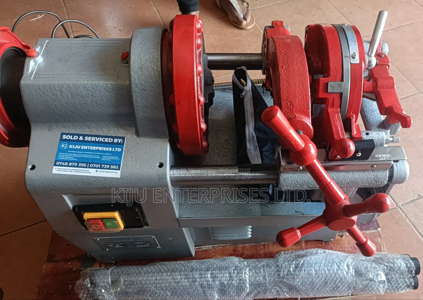 Aico 2" Pipe Threading Machine | Pipe Threader | 1/2"–2" Capacity