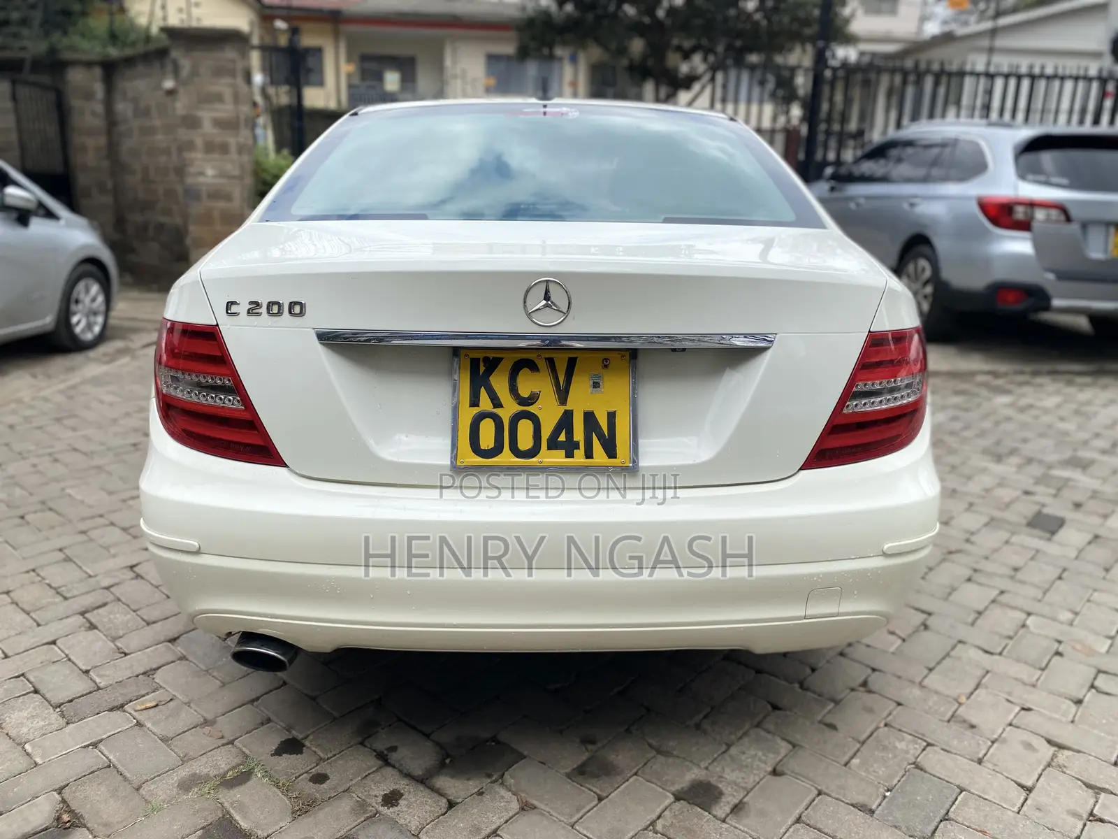 Mercedes-Benz C200 2012 White