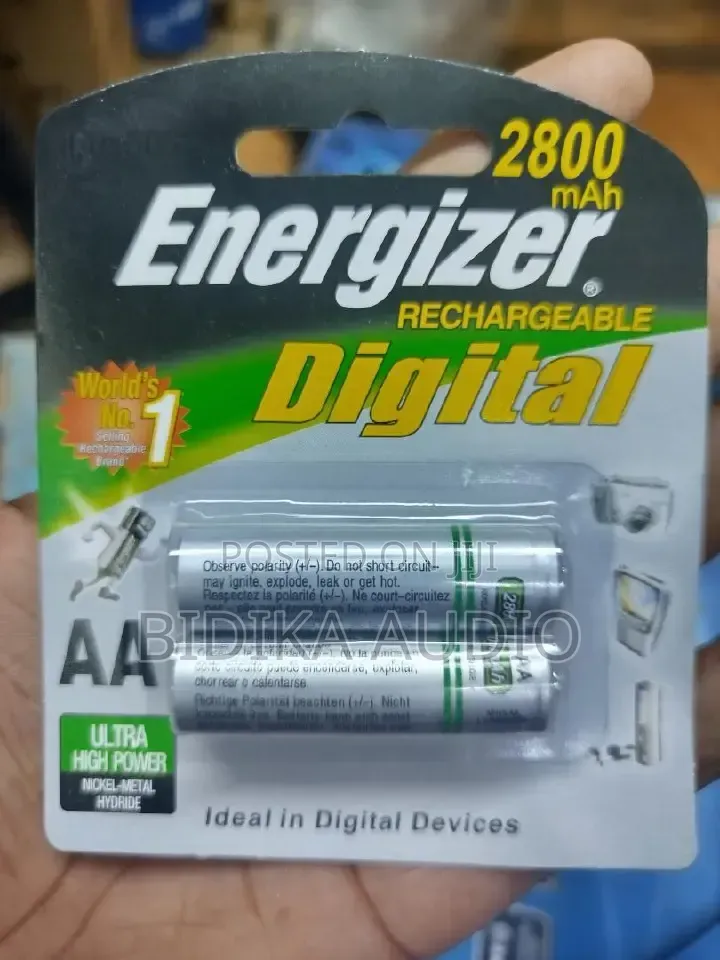 Energizer 2800mah Rechargeable Batteries Aa Type