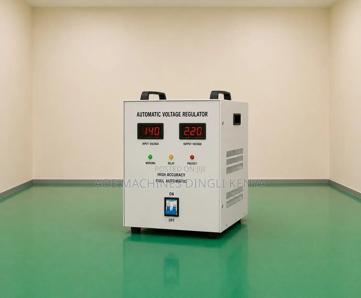 10kva Automatic Voltage Regulator (Avr) –Industrial Voltage Stabilizer